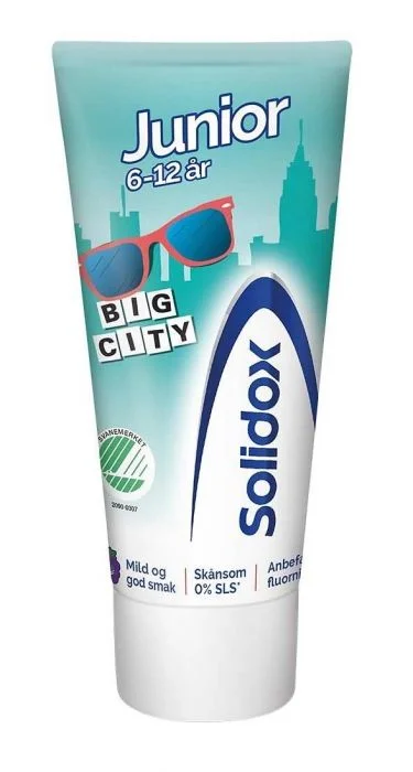 Solidox Junior Tannkrem 50 ml v:8167717