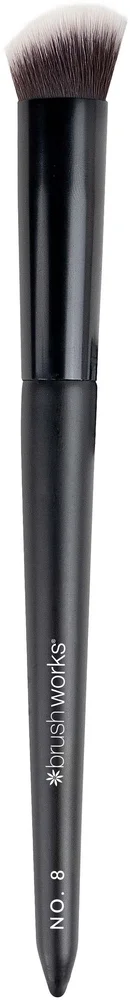 Brushworks No. 8 Precise Angled Concealer Buffing Brush v:7180604