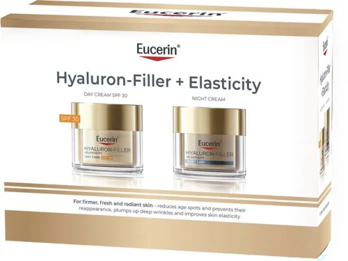 Eucerin Hyaluron-Filler +Elastictiy Day & Night Cream Gift Pack 100 ml v:1343101