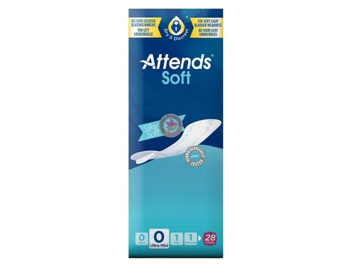 Attends Soft 0 Ultra Mini 28 stk v:7718459 Attends Soft 0 Ultra Mini 28 stk v:7718459