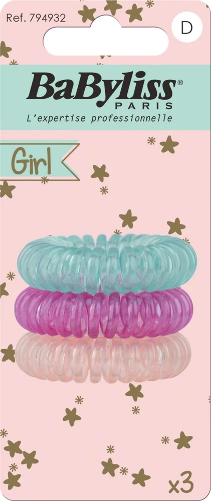 BaByliss Paris Accessories 794932 Spiral hair ties kids dream v:2859689