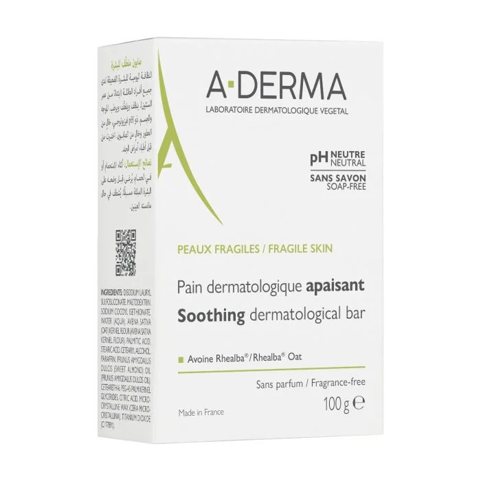 A-Derma Cleansing Bar 100g v:3470179