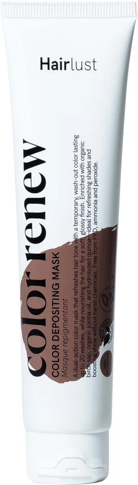 Hairlust Color Renew Color Depositing Mask Ash Brunette v:7770968