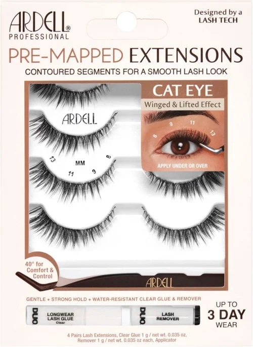 Ardell Pre-Mapped Extensions Cat Eye v:3791427