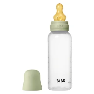 BIBS Baby Bottle Medium Flow Sage 270ml v:3861997