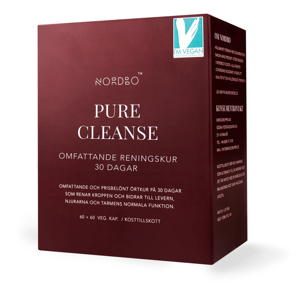 NORDBO Pure Cleanse - 60 + 60 kapsler v:3239347