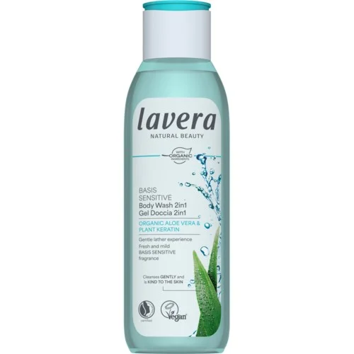 Lavera Basis Sensitiv Body Wash 2in1 250 ml v:3156417