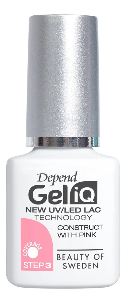 Depend Cosmetic Gel iQ Construct With Pink – 5 ml. v:5617172 Depend Cosmetic Gel iQ Construct With Pink – 5 ml. v:5617172