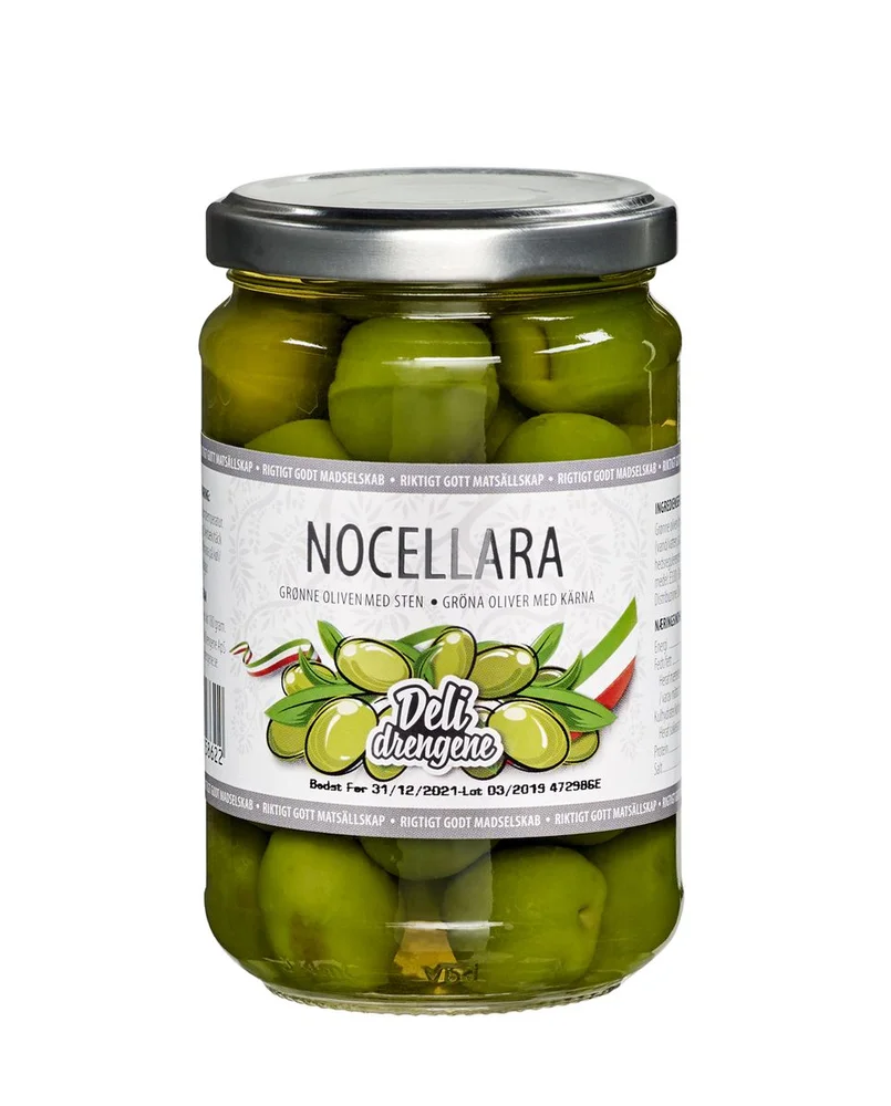Deli Drengene Oliven Noccelara – 280 g v:7811019