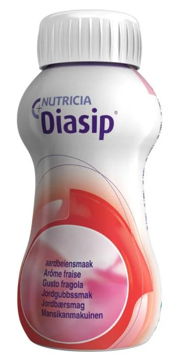 Nutricia Diasip næringsdrikk jordbærsmak 4×200 ml v:5153051 Nutricia Diasip næringsdrikk jordbærsmak 4×200 ml v:5153051