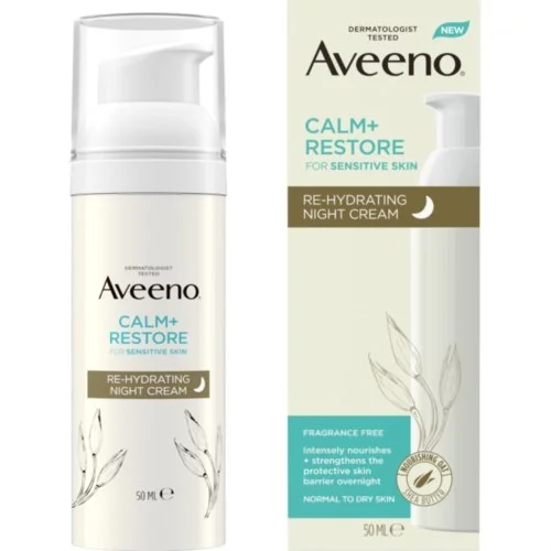 Aveeno CALM+RESTORE Re-Hydrating Night Cream 50 ml v:9786514