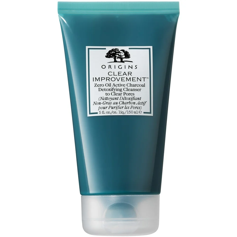 Clear Improvement Zero Oil Active Charcoal Detoxifying Cleanser, 150ml v:3119759