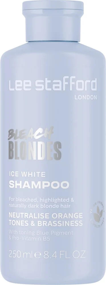 Lee Stafford Ice White Bleach Blondes Ice White Toning Shampoo 250 ml v:5689253