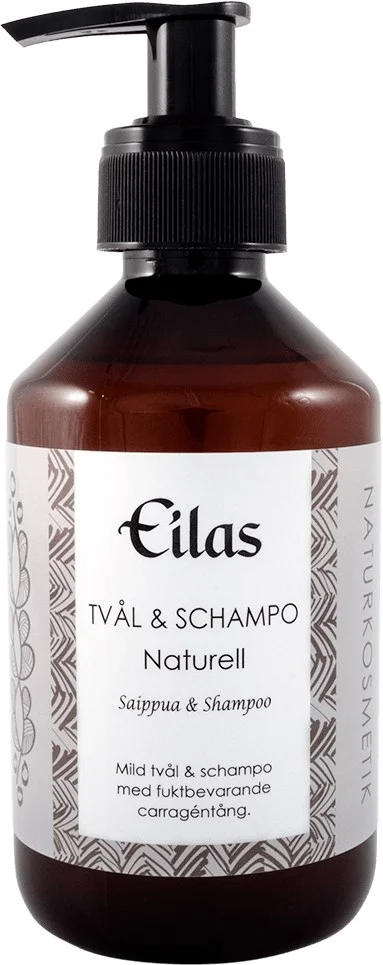 Eilas Naturkosmetik Tvål & Schampo Naturell 260 ml v:4109749