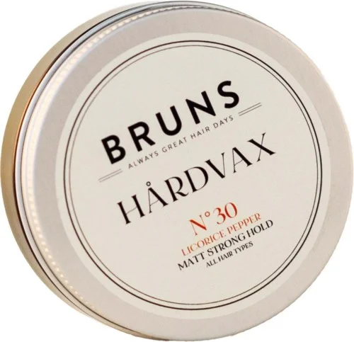 Bruns Products Hårdvax Välklädd Svartpeppar Nr 30 50 ml v:7671310