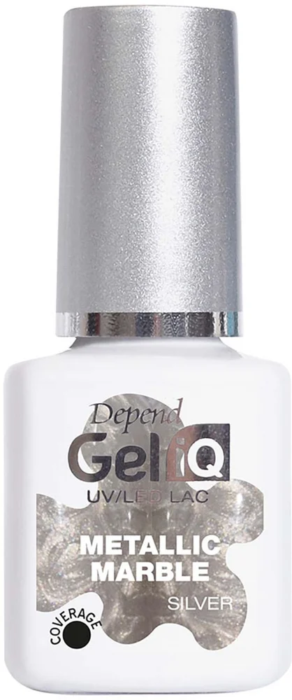 Depend Gel iQ Effects Metallic Marble Silver v:9065781