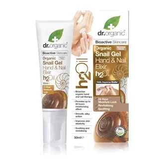 Dr Organic Snail Gel Hand & Nail Elixir 50 Ml v:8041361 Dr Organic Snail Gel Hand & Nail Elixir 50 Ml v:8041361