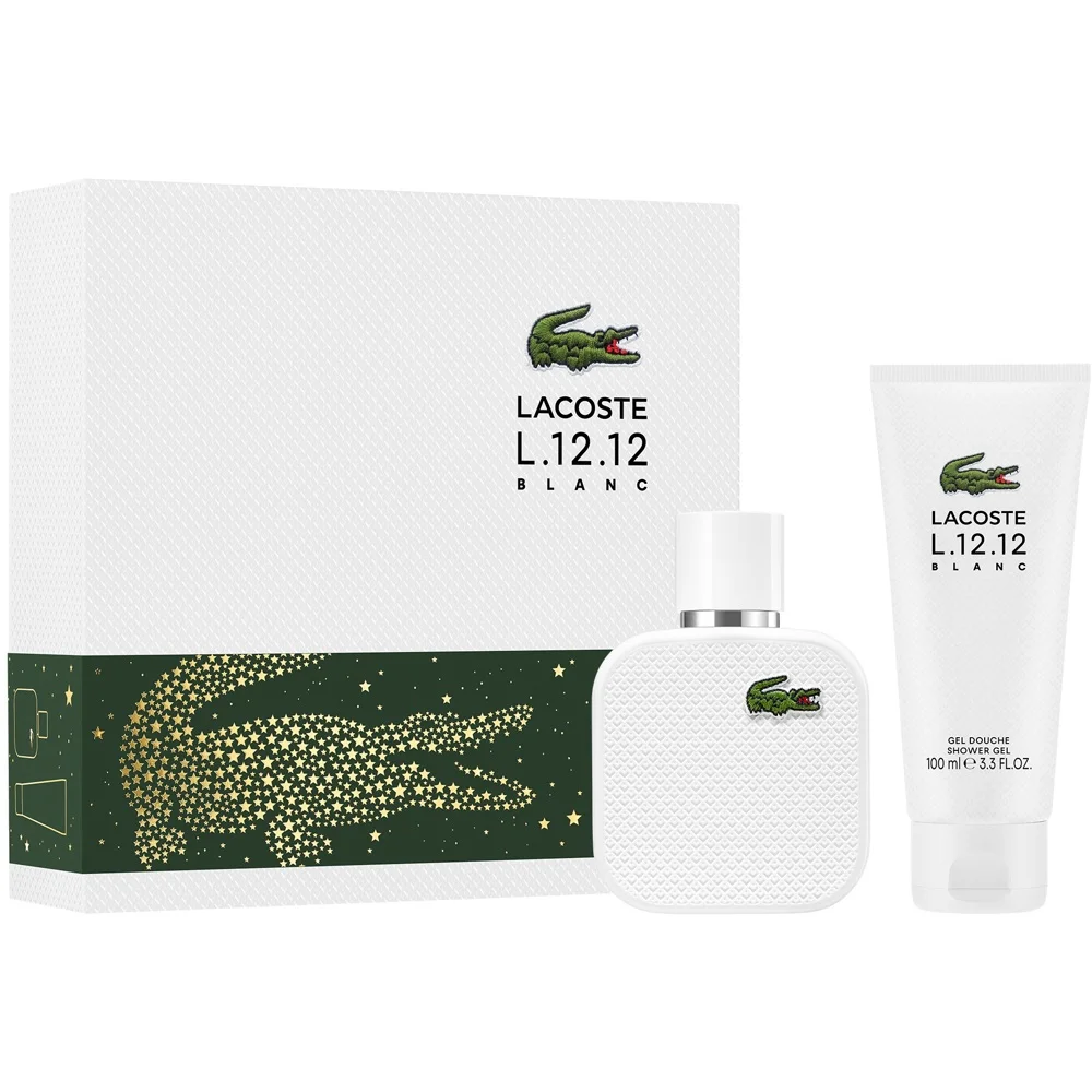 L.12.12 Blanc Gift Set, EdT 50ml + Shower Gel 100ml v:6217601