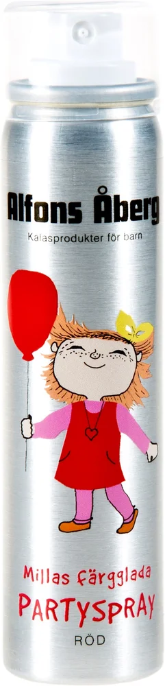 Albert Åberg Alfons Åberg Millas färgglada partyspray 80 ml v:1317245