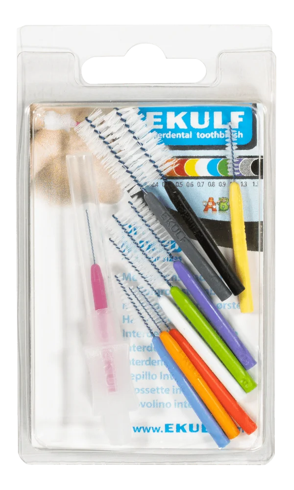 Ekulf mellomromsbørste (mix/prøvepakke) – 5 stk v:7089610 Ekulf mellomromsbørste (mix/prøvepakke) – 5 stk v:7089610