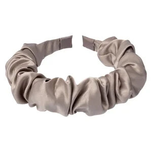 DARK Satin Hair Band Wave Taupe v:8052058 DARK Satin Hair Band Wave Taupe v:8052058