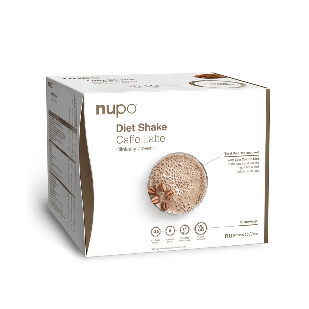 Nupo Diet Shake Cafe Latte – superpakke v:3746643