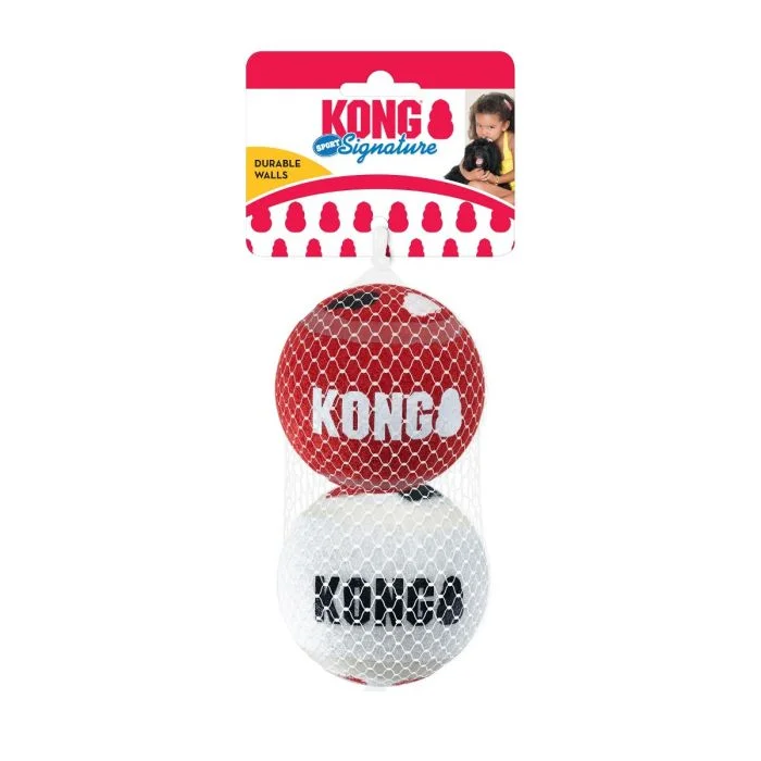 KONG Signature SportBalls 3 pk hundeleke flerfarget v:3969733