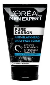 L'Oréal Men Expert Pure Charcoal Anti-Blackhead Face Scrub - 100 ml. v:7287844