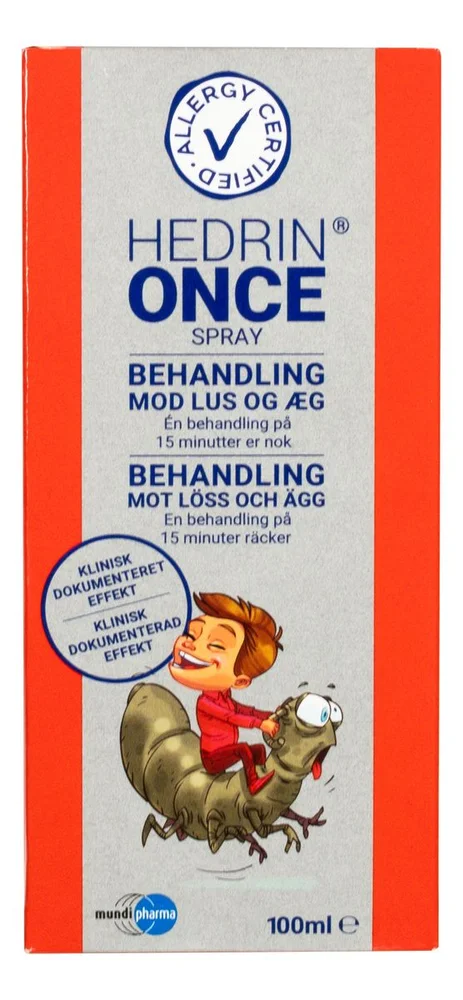 Hedrin Once Spray Gel – 100 ml. v:1487326