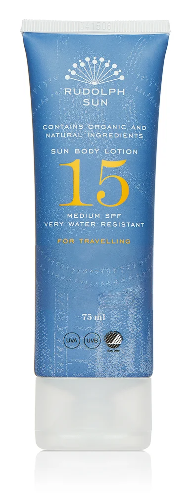Rudolph Care Sun Body Lotion SPF15, Reisestørrelse v:3322822