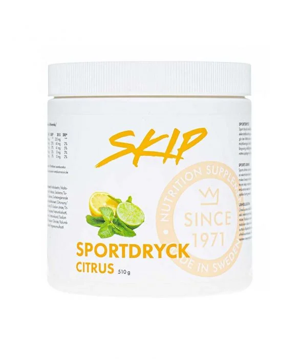 SKIP Sportsdrikk Sitronsmak 510g v:2651382