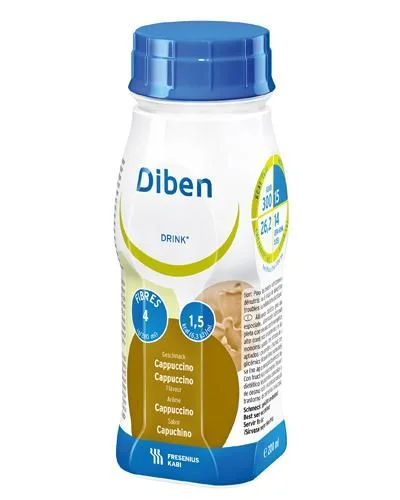 Diben Drink næringsdrikk cappuccinosmak 4×200 ml v:1456297