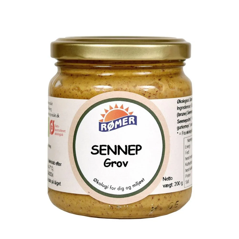 Rømer Sterk Sennep Ø – 200 g v:8920822 Rømer Sterk Sennep Ø – 200 g v:8920822