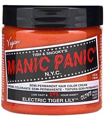 Manic Panic Semi-Permanent Hair Color Cream Electric Tiger Lily v:5767398
