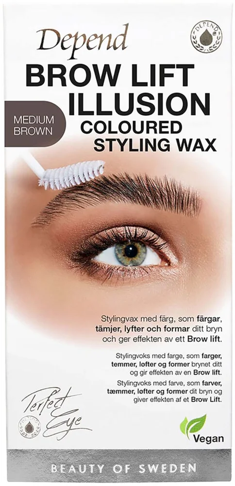 Depend Perfect Eye Brow Illusion Wax Medium Brown v:4199639