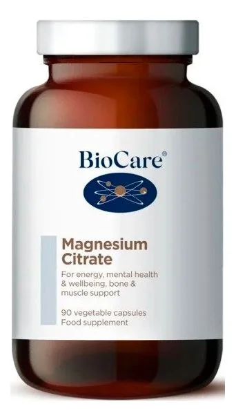 Biocare Magnesium Citrate 90 Veg kapsler – 1 stk. v:8361318 Biocare Magnesium Citrate 90 Veg kapsler – 1 stk. v:8361318