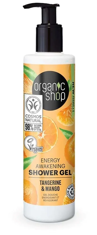 Organic Shop Energy Awakening Shower Gel Tangerine & Mango 280 ml v:6699956