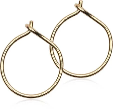 Blomdahl Golden Titanium Ear Ring 12 mm v:3723698