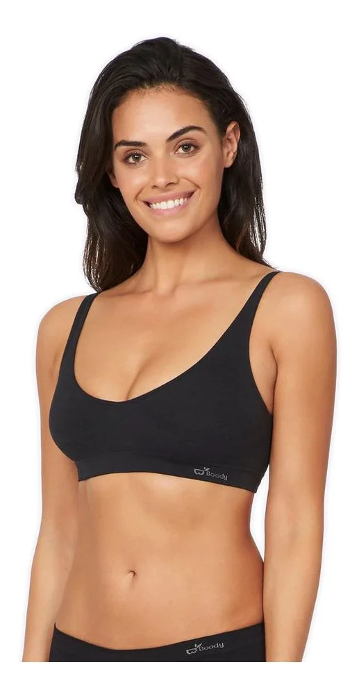 Boody Shaper Crop Bra, sort v:3956844 Boody Shaper Crop Bra, sort v:3956844