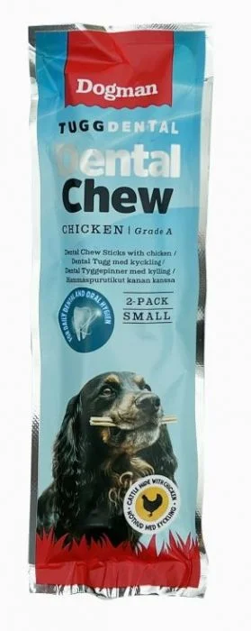 Dogman Tygg Dental med kylling S 2st v:7366269
