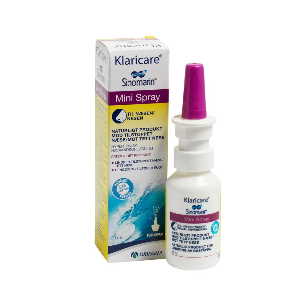 Klaricare Mini nesespray – 30 ml v:3609149 Klaricare Mini nesespray – 30 ml v:3609149