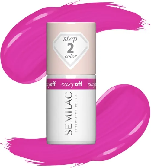 SEMILAC Easy Off LED Light Gel Polish Magenta Crush v:2000273 SEMILAC Easy Off LED Light Gel Polish Magenta Crush v:2000273