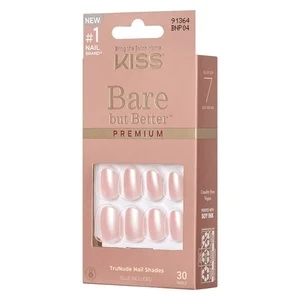 KISS Bare-But-Better Premium Nails Mocha v:1373341