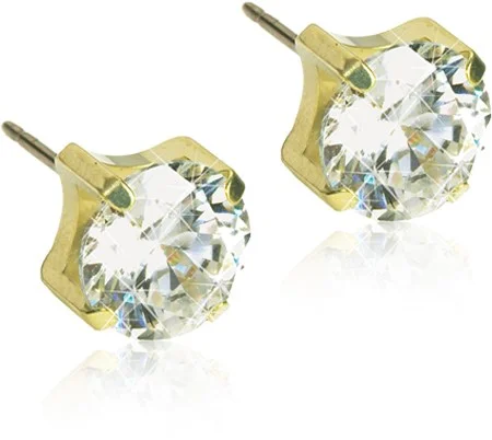 Blomdahl Golden Titanium Tiffany 7 mm v:5781112 Blomdahl Golden Titanium Tiffany 7 mm v:5781112
