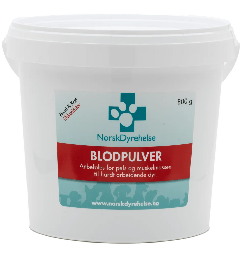 Norsk Dyrehelse Blodpulver – 800 g v:9831880