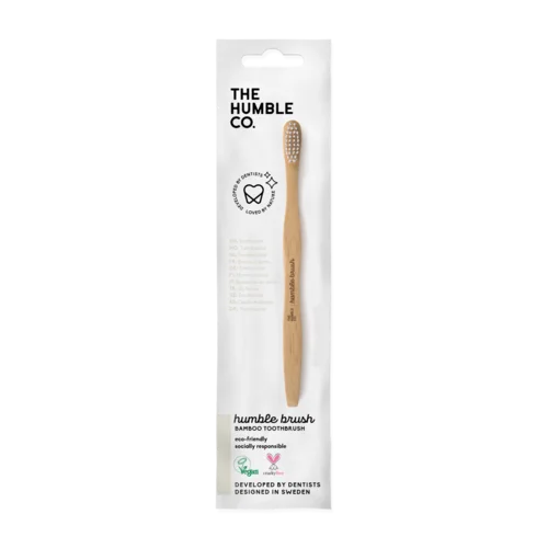 The Humble Co. Flat Curved Adult Soft White v:4153747