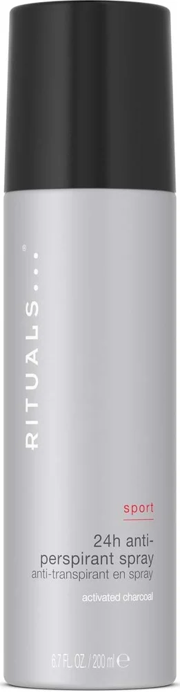 Rituals Sport 24h Anti-Perspirant Spray – Forfriskende – Kull og myntekompleks 200 ml v:8982031