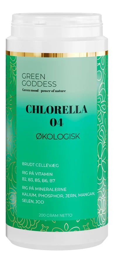 Green Goddess Chlorella 04 Ø – 200 g. v:3431865