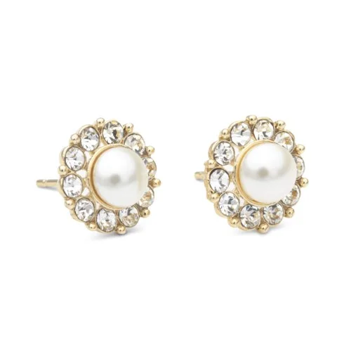 Lily and Rose New Miss Sofia Pearl Earrings Ivory v:7300445