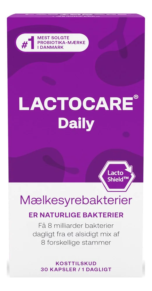 Lactocare Daily med sink – 30 kaps. v:1434024 Lactocare Daily med sink – 30 kaps. v:1434024